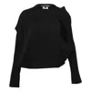 Junya Watanabe Wool Polyester Jersey T-shirt In Black