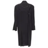 Junya Watanabe Wool Shoulder Padded Layer Coat Dress In Black