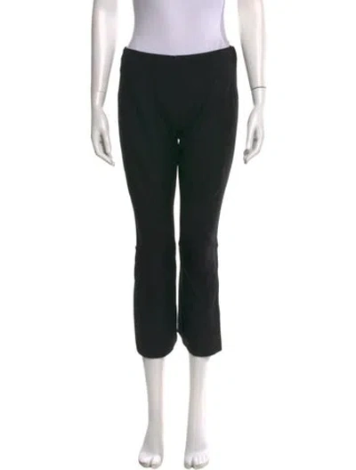 Pre-owned Junya Watanabe Wool Straight Leg Pants In Black