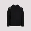 Junya Watanabe Black Wool Sweater In Black