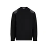 Junya Watanabe Black Wool Sweater In Black