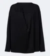 Junya Watanabe Wool Top In Black