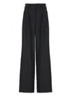 Junya Watanabe Elegant Women's Wool Trousers For Fw24 In Black