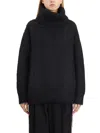Junya Watanabe Turtleneck Long Sleeve Sweater In Black
