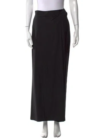 Pre-owned Junya Watanabe Wool Wide Leg Pants In Blue