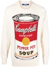 Junya Watanabe 'campbell's Soup Can' Pullover In Nude