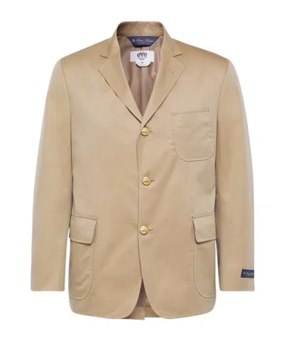 Junya Watanabe X Brooks Brothers Single-breasted Blazer In Neutral