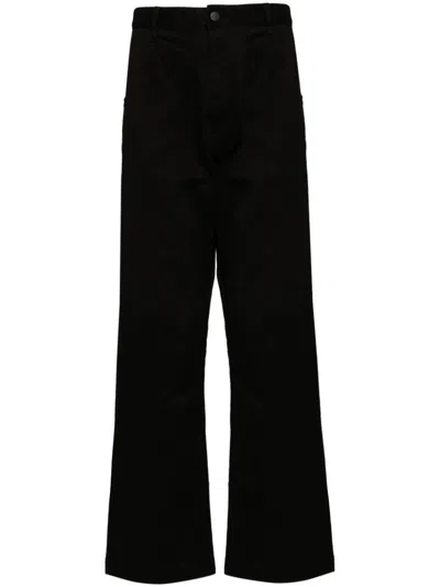 Junya Watanabe X Carharrt Straight Leg Trousers In Black