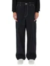 Junya Watanabe X Carhartt Wide-leg Jeans In Blue