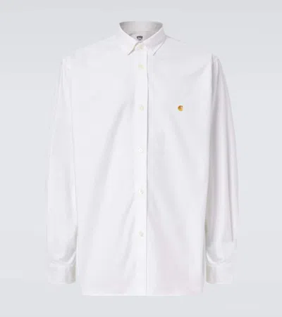 Junya Watanabe X Carhartt Cotton Shirt In White