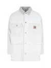 Junya Watanabe Collared Design Multiple Pockets In White