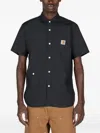 Junya Watanabe X Carhartt Short-sleeve Pocket Shirt In Black