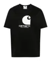Junya Watanabe X Carhartt Graphic Print T-shirt In Black