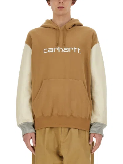 Junya Watanabe X Carhartt Sweatshirt In Beige