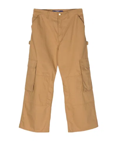Junya Watanabe X Carhartt Wide-leg Cargo Trousers In Nude