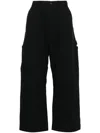 Junya Watanabe X Carhartt Wip Canvas Trousers In Black