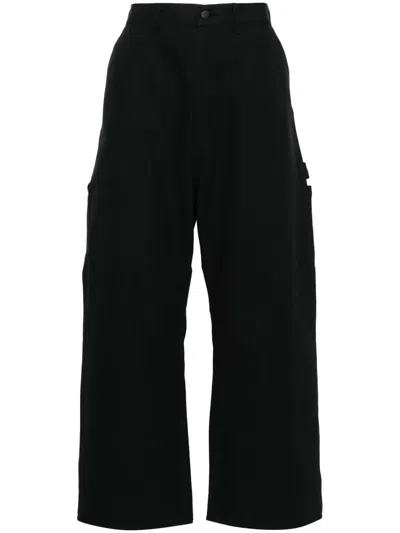 Junya Watanabe X Carhartt Wip Canvas Trousers In Black