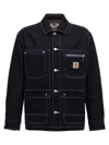 Junya Watanabe Carhartt Jacket With Collared Design And Multiple Pockets In Blue