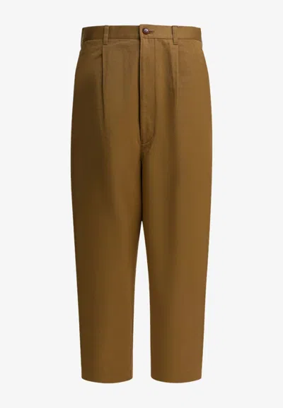 Junya Watanabe X Carhartt Wip Tailored Pants In Brown