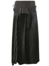 JUNYA WATANABE X COMME DES GARÇONS JUNYA WATANABE X COMME DES GARÇONS PLEATED LONG SKIRT CLOTHING