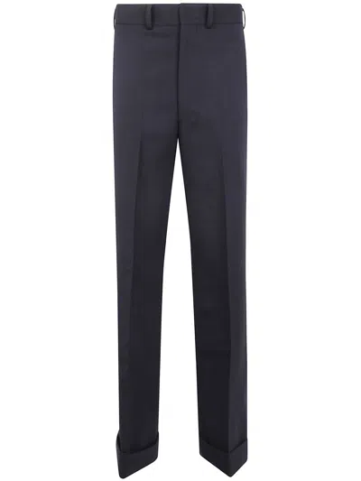 Junya Watanabe X Comme Des Garçons Regular Trousers Clothing In Blue