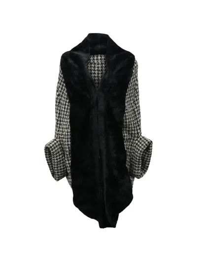 Pre-owned Junya Watanabe X Commes Des Garçons 2008 Faux-fur Jacket In Gray