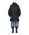 Junya Watanabe X C.p. Company Joint Long-sleeved Coat In Black
