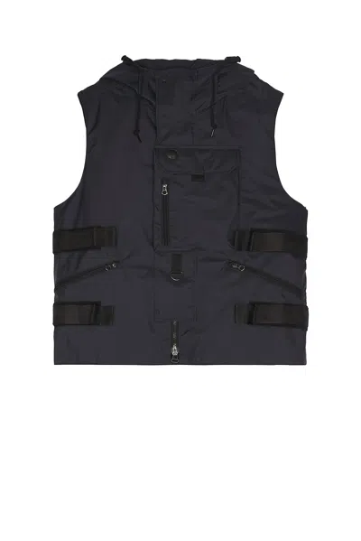 Junya Watanabe X C.p. Company Vest In Black