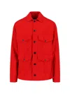 Junya Watanabe X Filson Buttoned Pocket Jacket In Red