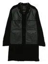 Junya Watanabe X Filson Panelled Coat In Black