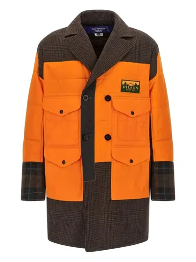 JUNYA WATANABE X FILSON PATCHWORK POCKET COAT