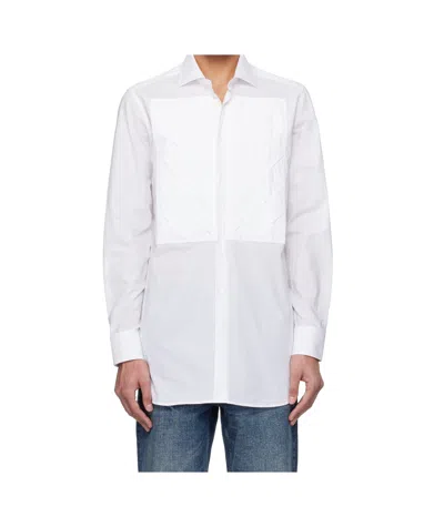 Junya Watanabe X Guy Rover Long-sleeved Shirt In White