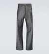 Junya Watanabe X Levi's® Cotton Twill Straight Pants In Blue