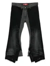Junya Watanabe Black Levi's Edition Garment Treated W Name Jeans In Black