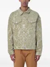 X LEVI'S 花卉图案牛仔夹克
