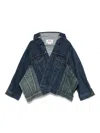 Junya Watanabe Patchwork Denim Jacket With Long Sleeves