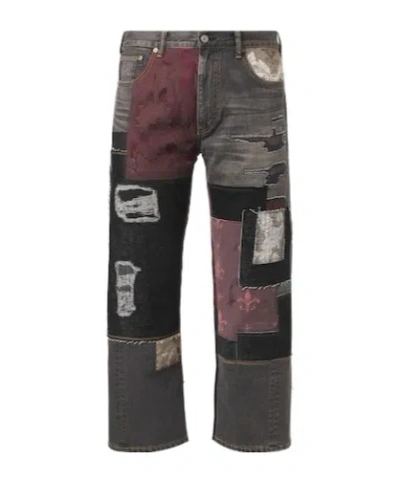 JUNYA WATANABE JUNYA WATANABE X LEVI'S PATCHWORK WIDE-LEG JEANS