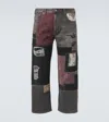 Junya Watanabe X Levi's Patchwork Jeans In Multi