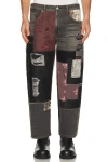 Junya Watanabe X Levi's Patchwork Jeans In Multi