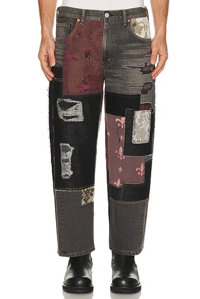 Junya Watanabe X Levi's Patwork Denim Pants In Multi