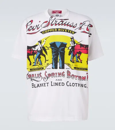 Junya Watanabe Short-sleeved T-shirt In White