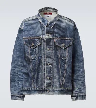JUNYA WATANABE X LEVI'S PRINTED DENIM JACKET