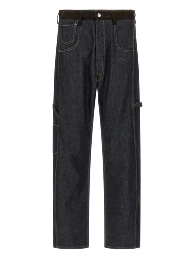 JUNYA WATANABE X LEVI'S SUEDE-INSERT JEANS