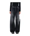 Junya Watanabe X Levi's Washed Denim Jeans In Black