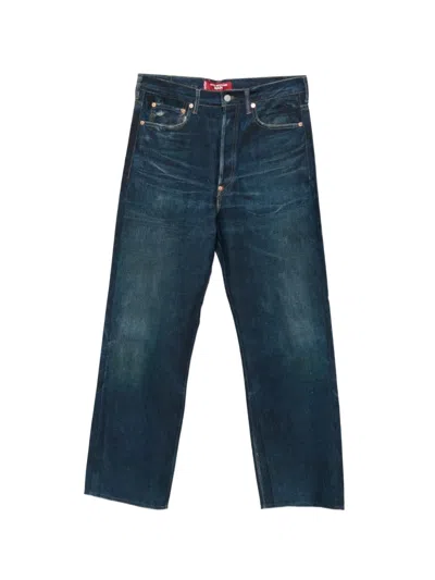 Junya Watanabe X Levis Belt-loops Jeans In Blue