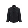 Junya Watanabe Cotton And Wool Jacket In Black