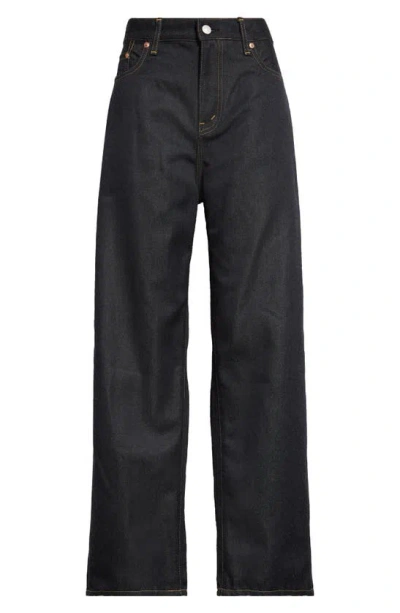 Junya Watanabe Five Pockets Regular Denim Trousers Levis Collab In Black