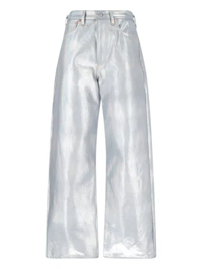 JUNYA WATANABE X LEVIS STRAUSS LOGO STRAIGHT JEANS