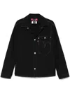 Junya Watanabe Denim X Levis Button-up Shirt For Men In Black
