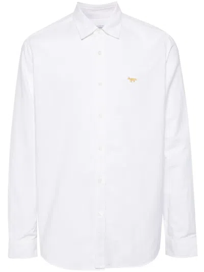 Junya Watanabe Man X Maison Kitsune Shirt In White